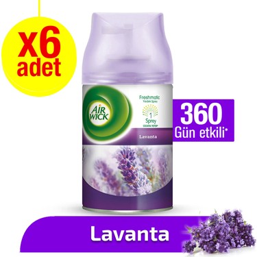 Air Wick Freshmatic Yedek Sprey - Lavanta x6