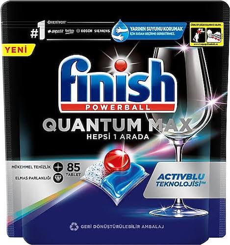 Finish Powerball Quantum Max Bulaşık Makinesi Tableti