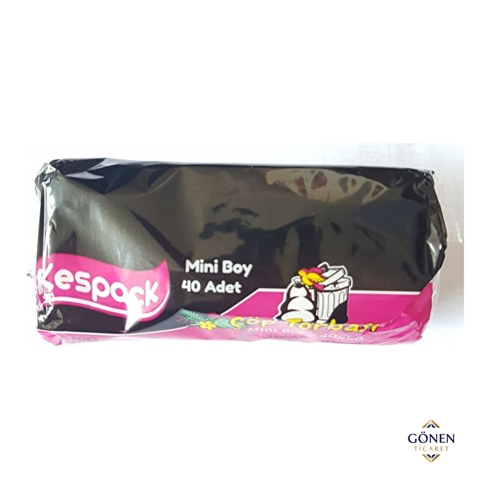 Kespack Mini Boy Çöp Torbası 40x50 cm