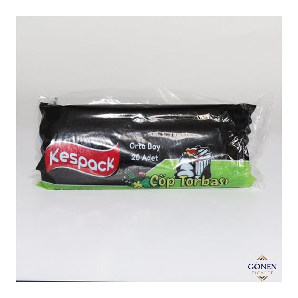 Kespack Orta Boy Çöp Torbası 55x60 cm