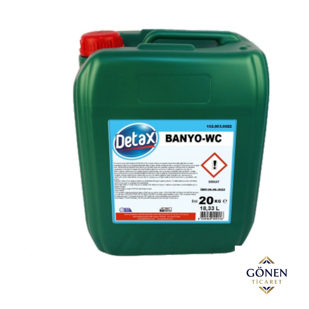 Detax Banyo Wc Parlatıcı 20 kg