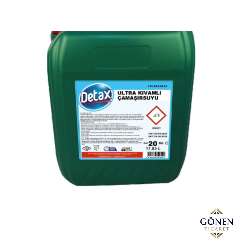 Detax Ultra Çamaşır Suyu 20 kg