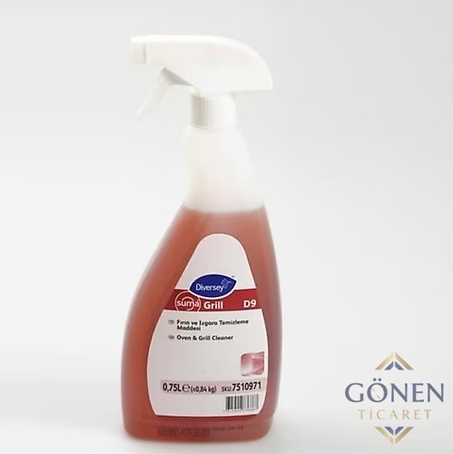 Diversey Suma Grill D9 Fırın ve Izgara Temizleyici 750 ml