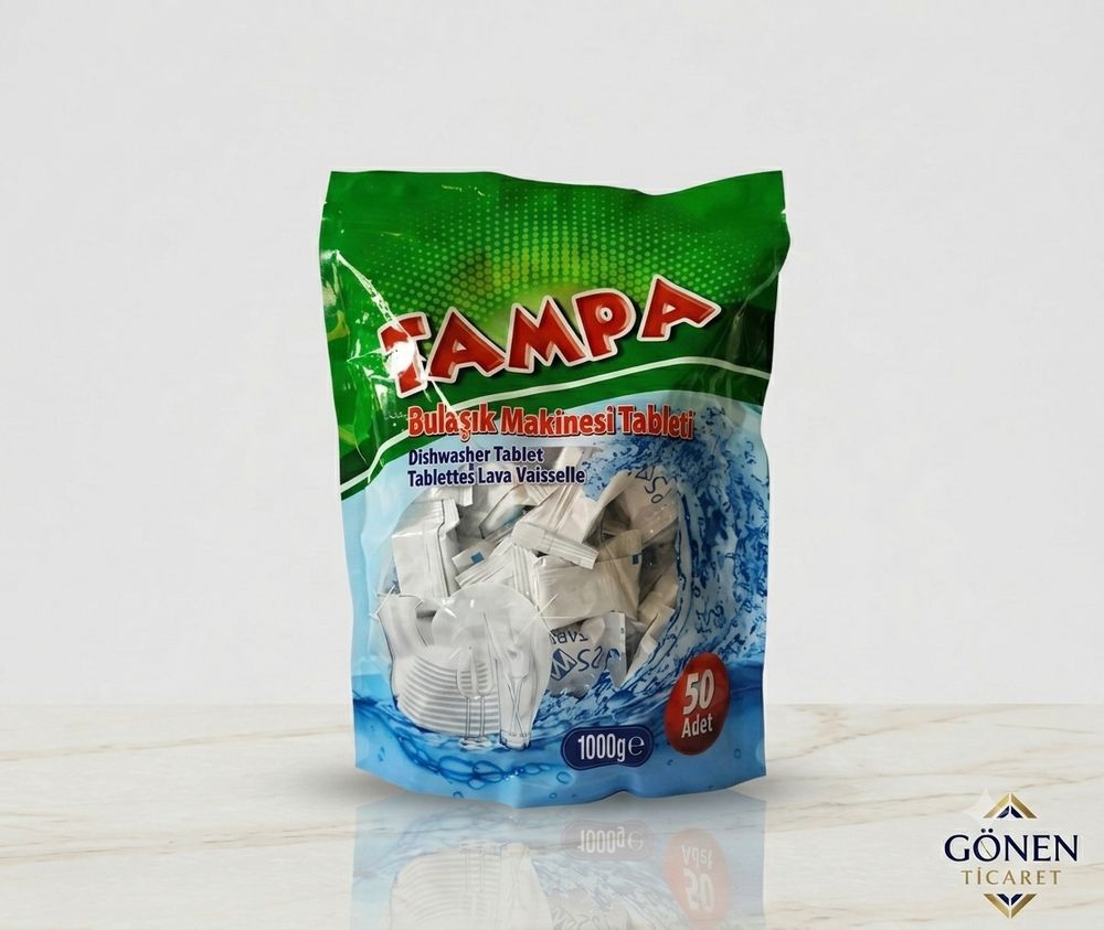 Tampa Bulaşık Makinesi Tableti 50 Adet / 1000 g